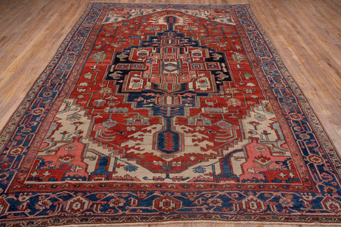 Antique Serapi Area Rug (9' x 12')